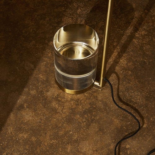 LUCÉO gold/light floor lamp