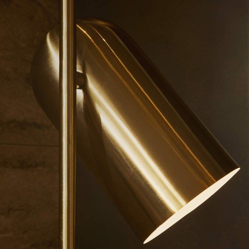 Lampadaire LUCÉO or/clair