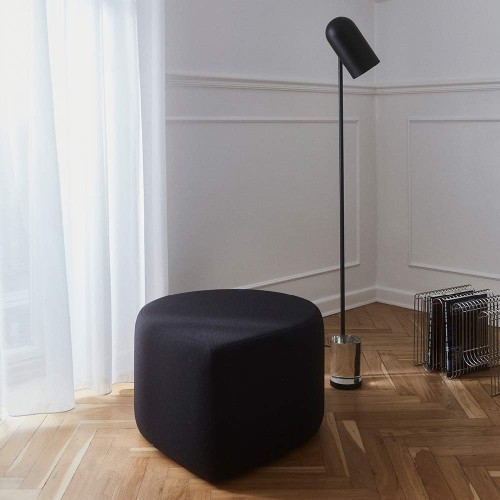 LUCÉO floor lamp black/light