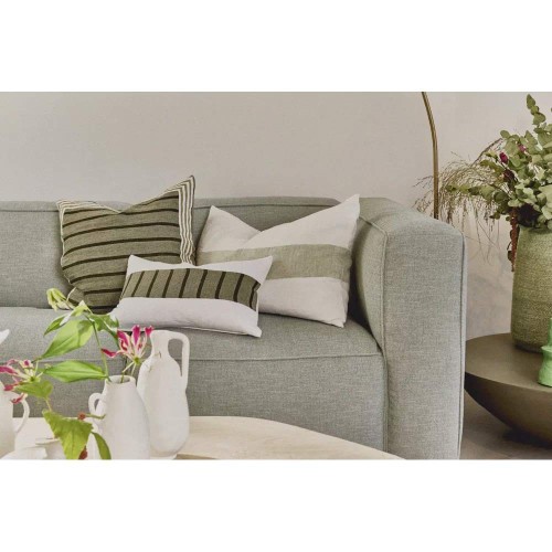 Saint-Tropez cushion L 65 x W 45 cm - green