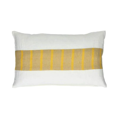 Saint-Tropez cushion L 50 x W 30 cm - yellow Pomax