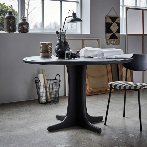 Shaker dining table - Black