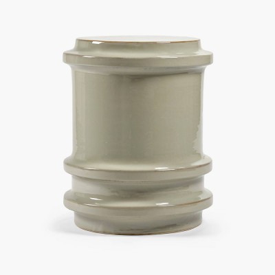 Tavolino geometrico grigio Pawn Serax