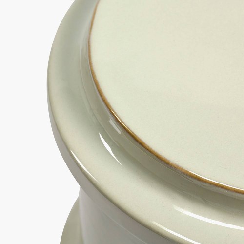 Pawn grey geometric side table