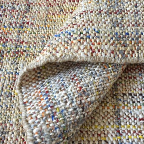 Tappeto Fahro multicolore/naturale