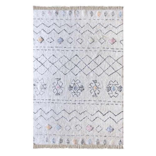 Tapis Seabert Ivoire/Multicolore