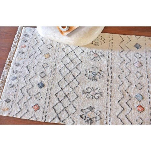 Alfombra Seabert marfil/multicolor