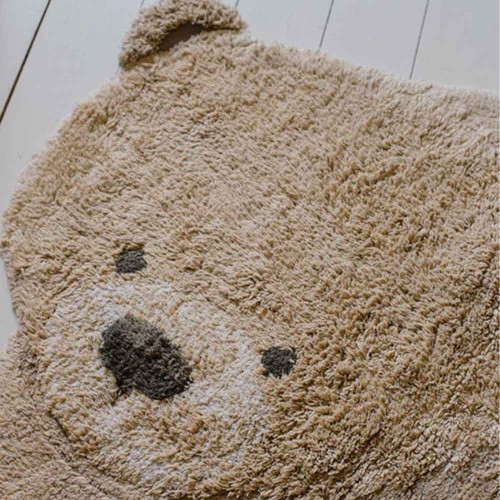 Tappeto in cotone lavabile Bear
