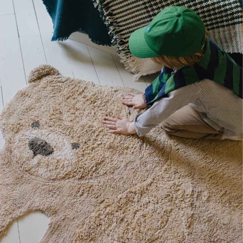 Waschbarer Teppich aus Bear-Baumwolle