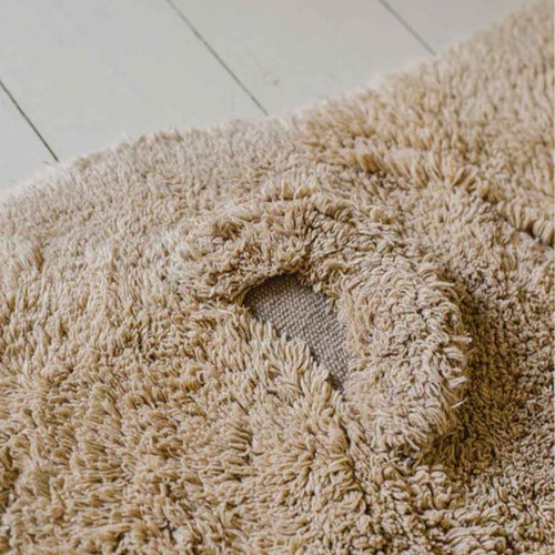 Tapis lavable en coton Bear