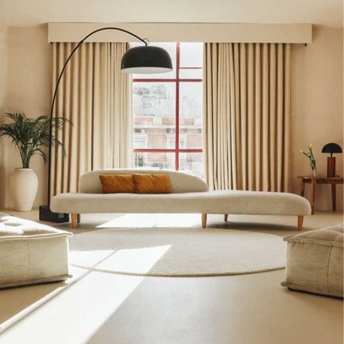 Tapis Woolable Round naturel