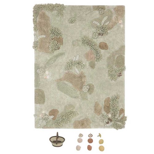 Mushroom Forest washable playmat