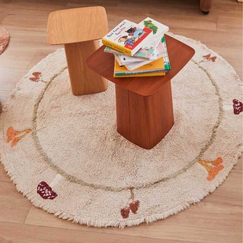 Waschbarer Teppich Chanterelle