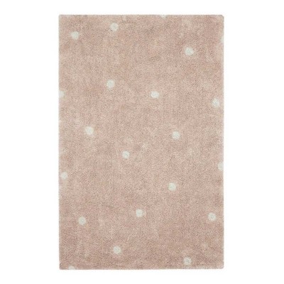 Tapis Lavable Mini Dot Rose Lorena Canals