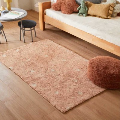 Washable carpet Mini Dot Pink 2