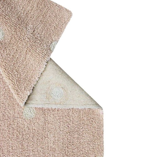 Tappeto lavabile Mini Dot Rosa