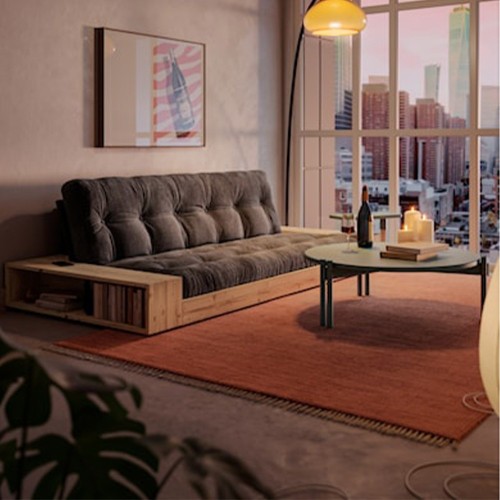 Divano letto Base 914 Lino