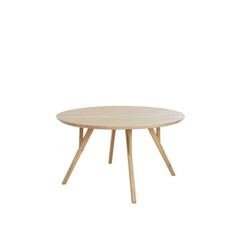 Dining table Ø120x76 cm QUENZA natural mango wood