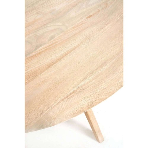 Dining table Ø120x76 cm QUENZA natural mango wood