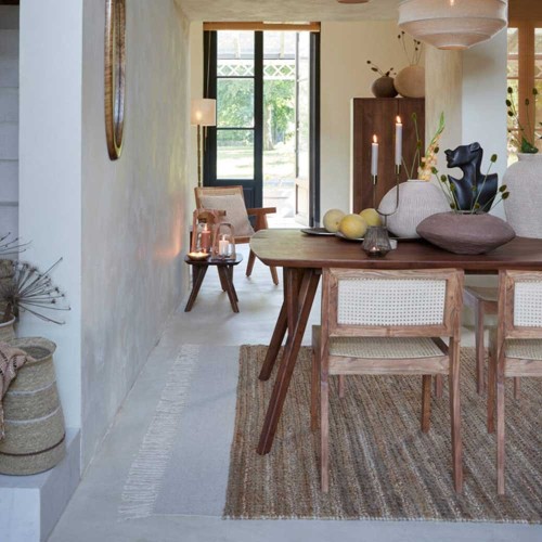 Esstisch 200x100x76 cm QUENZA Holz Akazie