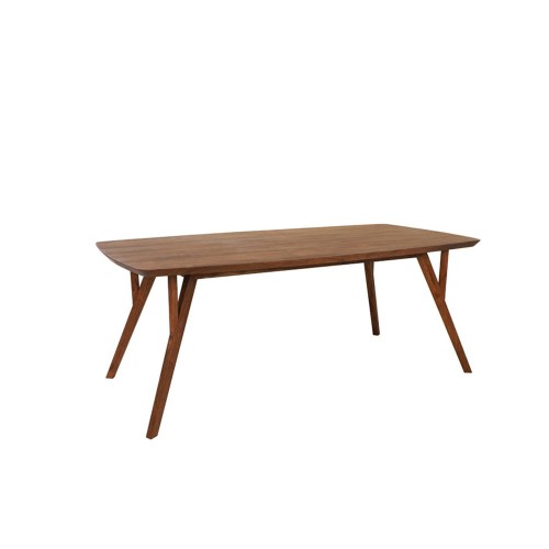 Table à manger 200x100x76 cm QUENZA bois acacia