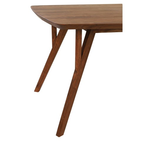 Dining table 200x100x76 cm QUENZA acacia wood