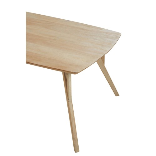 Dining table 200x100x76 cm QUENZA natural mango wood