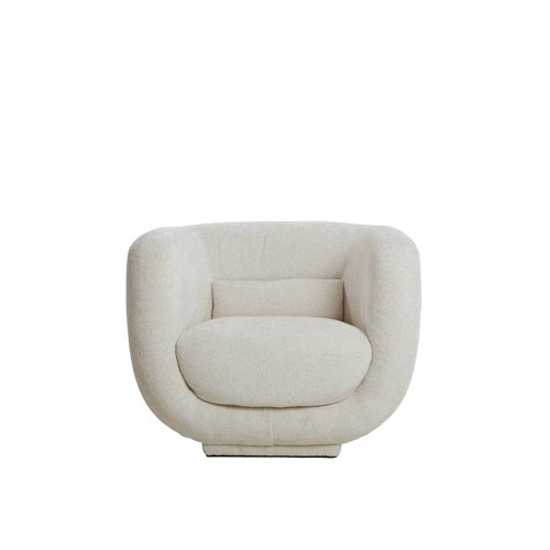 Armchair 105x85x81 cm KIALY cream