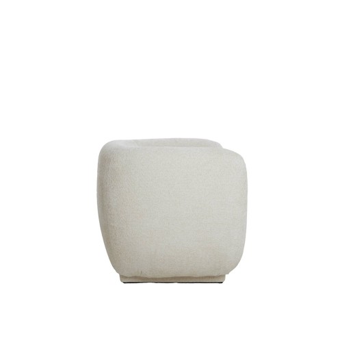 Sillón 105x85x81 cm KIALY crema