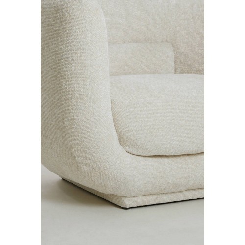 Fauteuil 105x85x81 cm KIALY crème