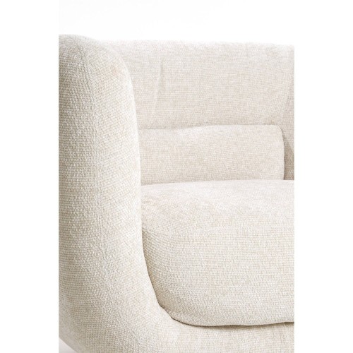 Sillón 105x85x81 cm KIALY crema