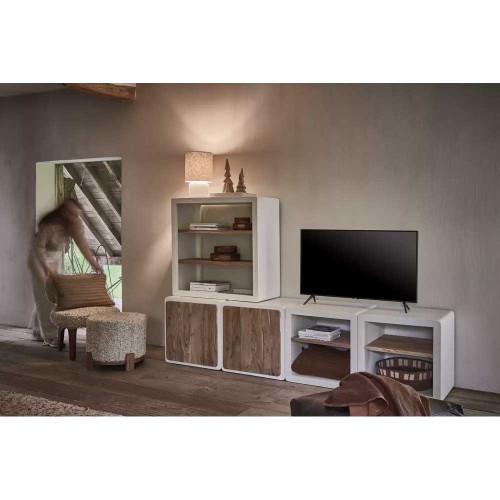 BRINDISI Pouffe - beige