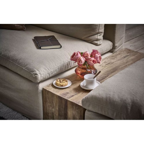 TEMBA coffee table L 110 x W 35 x H 30 cm - brown