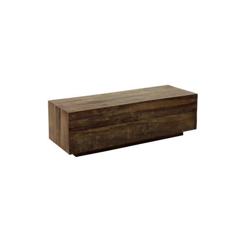Table basse TEMBA L 95 x W 35 x H 30 cm - marron