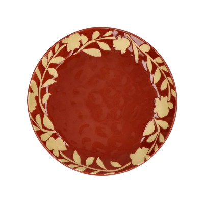 Dessert plate ROMANCE DIA 20.3 x H 2 cm - paprika 2