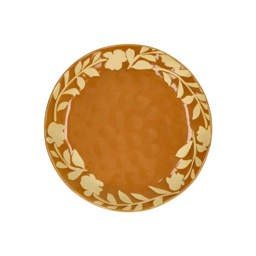 Assiette à dessert ROMANCE DIA 20,3 x H 2 cm - safran