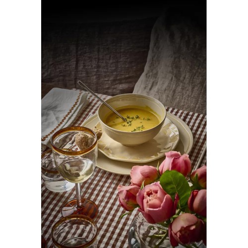 Piatto da dessert ROMANCE DIA 20,3 x H 2 cm - dogato