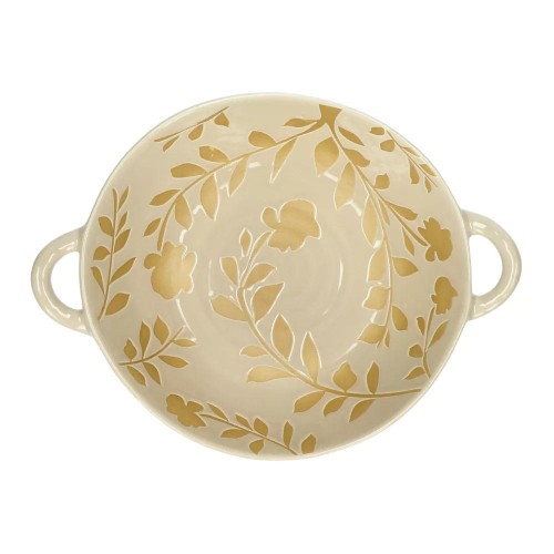 Bowl ROMANCE L 24.5 x W 18.5 x H 6 cm - slatted