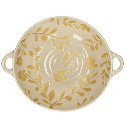 Bol ROMANCE L 31 x W 24,5 x H 7,5 cm - latté 2