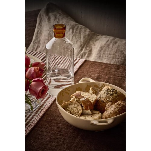 Bowl ROMANCE L 31 x W 24.5 x H 7.5 cm - slatted