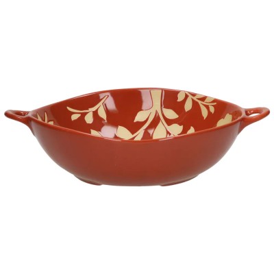 Bol ROMANCE L 31 x W 24,5 x H 7,5 cm - paprika Pomax