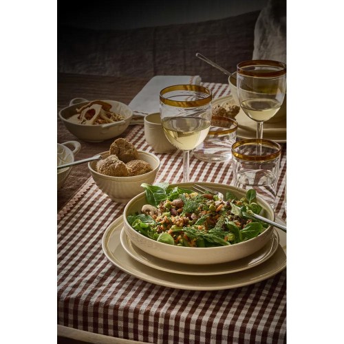 Ciotola per cereali ROMANCE DIA 11,5 x H 6 cm - a doghe