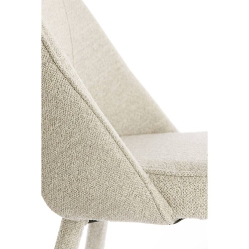 Sedia 57x51x84 cm DJESLIN grigio chiaro