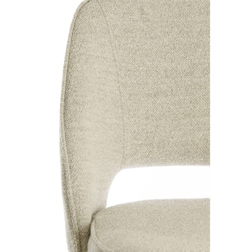 Sedia 57x51x84 cm DJESLIN grigio chiaro