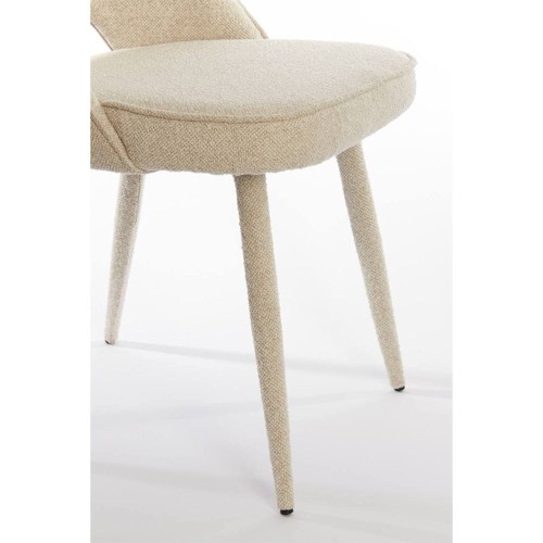 DJESLIN beige chair 57x51x84 cm
