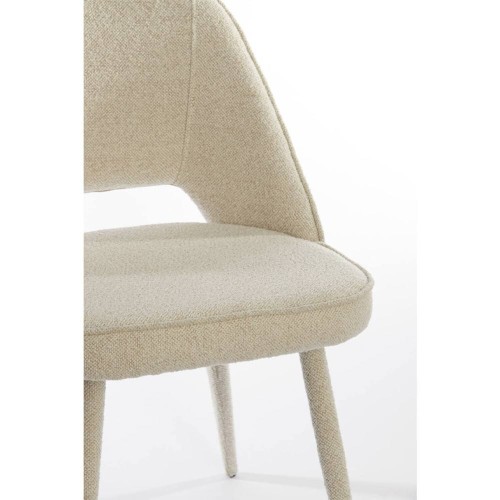 DJESLIN beige stoel 57x51x84 cm