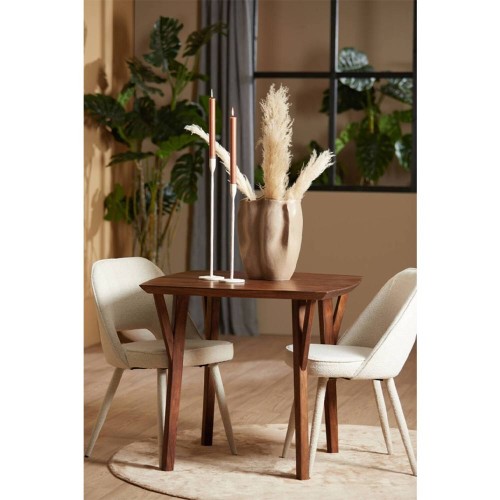 Stuhl 57x51x84 cm DJESLIN beige