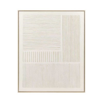 Tela con telaio BIANCO L 80 x L 5 x H 100 cm - bianco Pomax