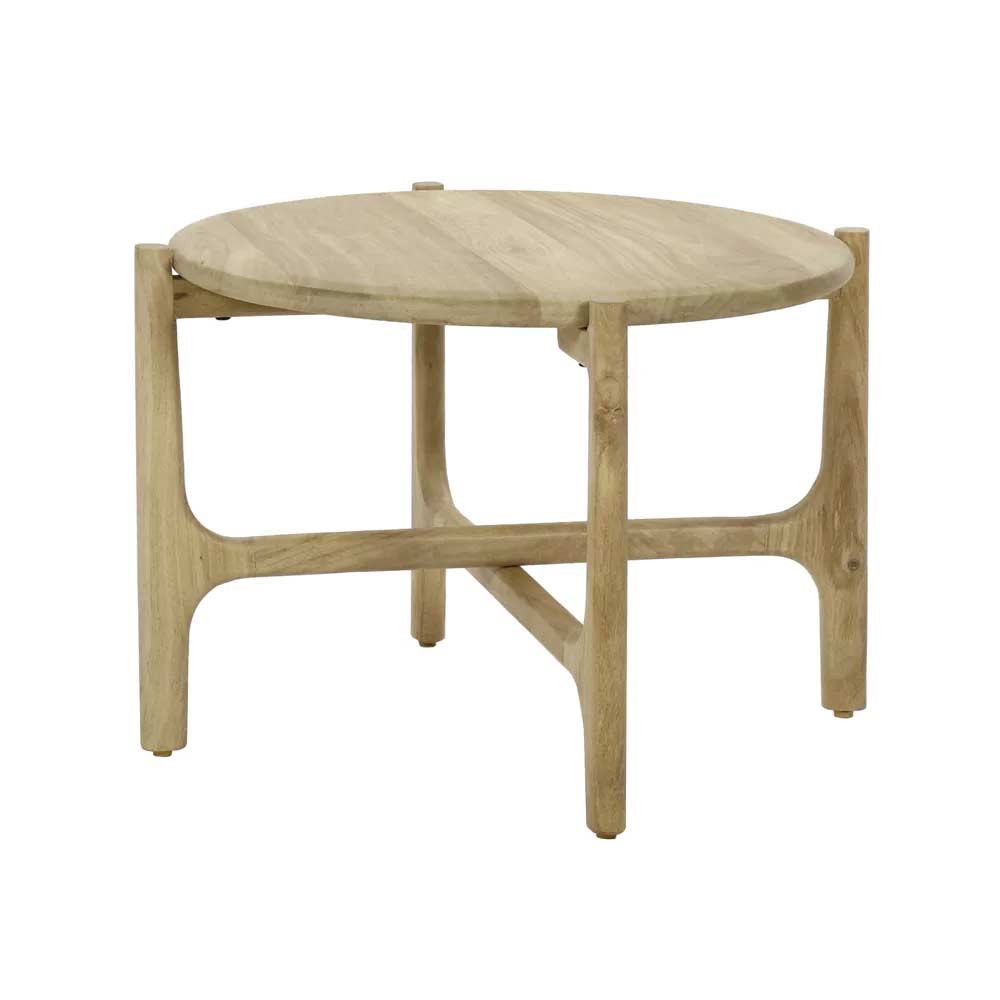 Mesa auxiliar CABANE DIA 55 x A 40 cm - natural