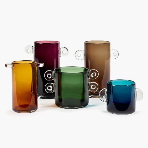 Vase ambre Wind & fire